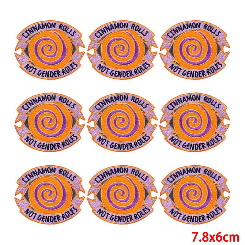 10 Pcs/lot Embroidery Patch Iron On Patches For Clothing Patches On Clothes Jackets Decor Applique Sew Supplies
