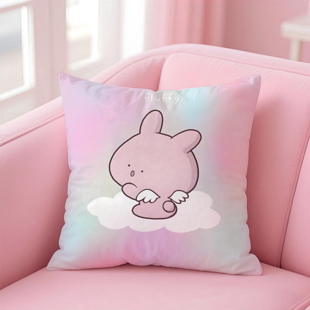 Asamimichaan Asleep Cushion Cover Home & Car Multi-Scene Pillow Cover - Reversible, Soft & Durable for Daily Use