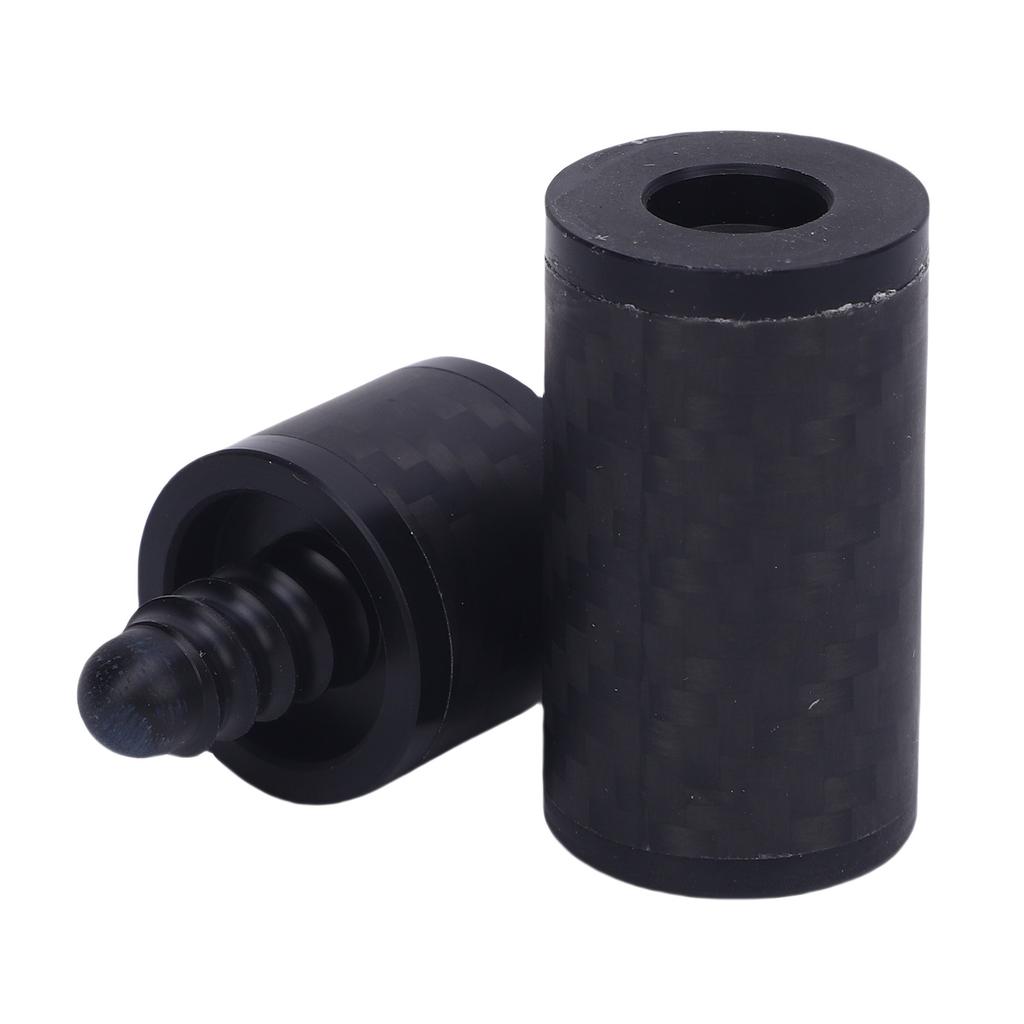 Pool Cue Joint Protector Carbon Fiber Billiard Cue Joint Protector Thread Cap for PREDATOR Radial