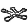 10pcs Black Stove Knob Covers Plastic Kid Proof Locks New Oven Knob Covers  for Pet Kid