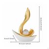 Modern Fortunate Decor Statue Luxury Sail HighEnd Abstract Boat Ornament for Beverage
