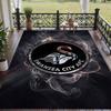 Soft Floor Carpet Swansea City Pattern Area Rug Decorative Mat For Home Room Decoration