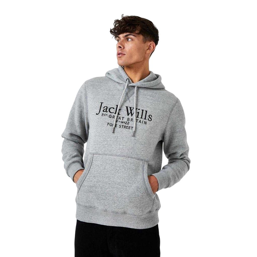 Jack Wills Mens Batsford Logo Hoodie