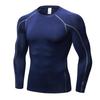 Tricou de alergare cu mânecă lungă pentru bărbați Pro Compression - Elastic, respirabil, cu uscare rapidă pentru sport și fitness