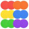 PATIKIL 12pcs 4" Poly Spot Markers with Non-Slip Rubber Floor