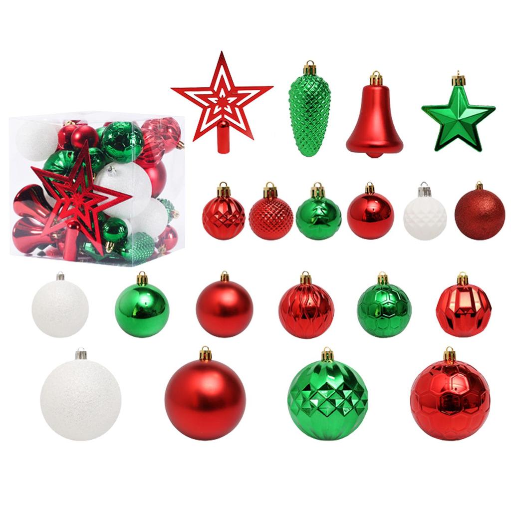 Satın alın Christmas Tree Ornament Decoration Set Ball Shatterproof
