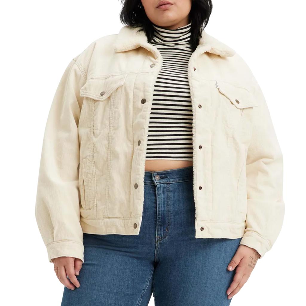 Levis Womens/Ladies Sherpa Plus Trucker Jacket