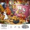 500pcs/Puzzle Game for Training Endurance And Logic - Exquisite Puzzle - (Animal Orchestra Carnival Night) Suitable for Living Room Decoration, Room A