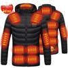 19th District Smart Heated Cotton Coat: Outdoor Full Body Warmth Electric Coat for Couples