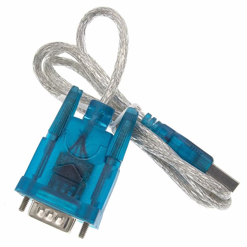 New New HL-340 USB to RS232 COM Port Serial PDA 9 pin DB9 Cable Adapter Support Windows7 64