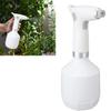 Electric Spray Bottle 1L USB Rechargeable with Adjustable Nozzle Electric Plant Sprayer for Indoor Outdoor Garden