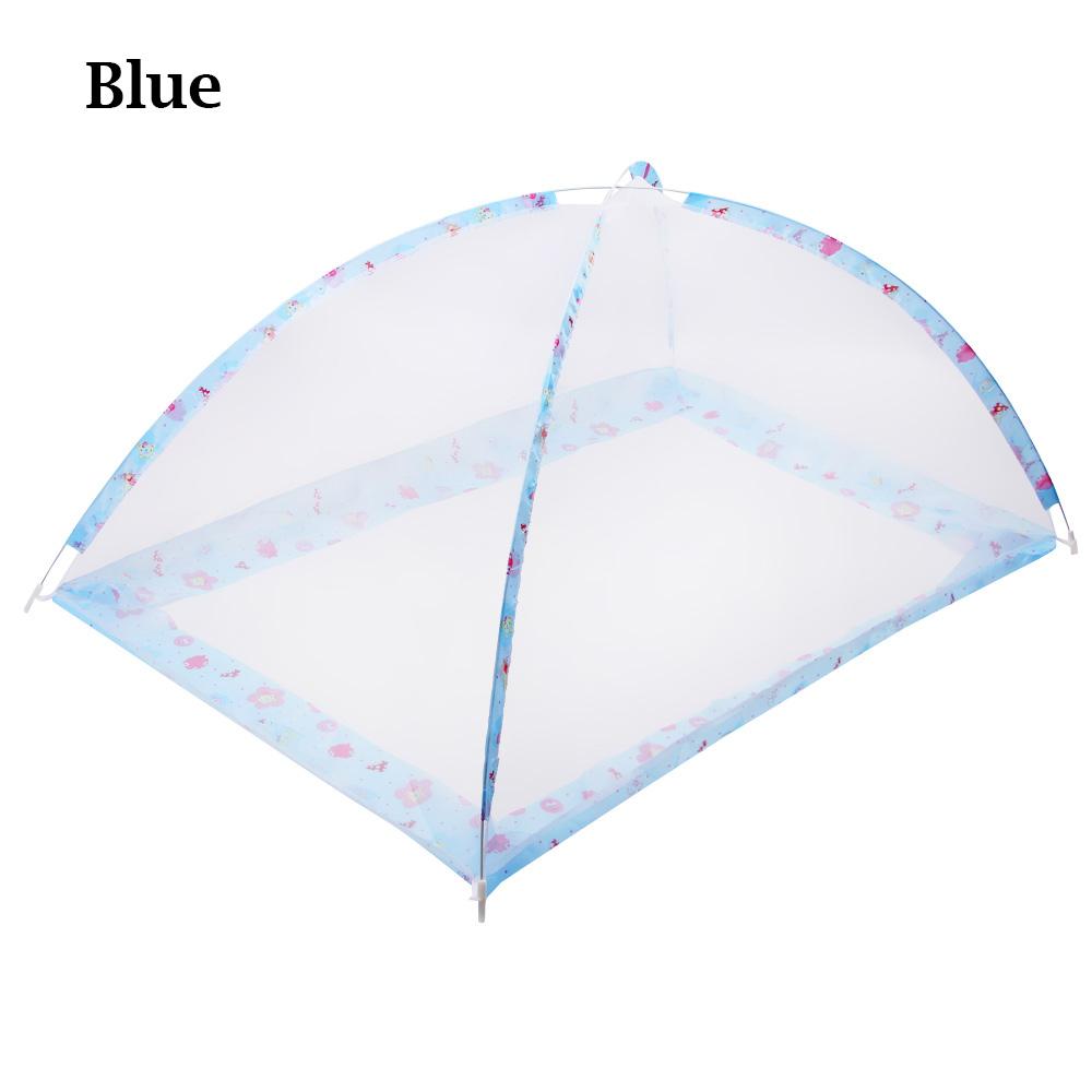 Foldable Kids Baby Summer Bed Room Netting Canopy Bedding Dome Tent Mosquito Net Mesh Fabric Border Decor Insect Prevention