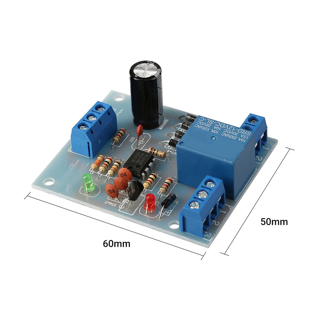 DC 12V Water Liquid Level Controller Sensor Module Water Level Relay Detection Sensor Pumping Drainage Switch
