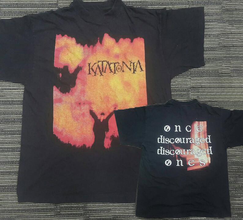 Rare KATATONIA band Unisex Men All Size T-Shirt 7D451 XXL