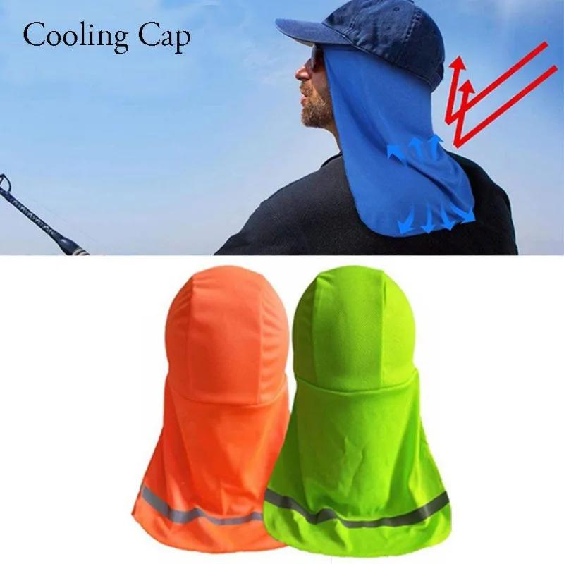 Cappello Raffreddante Elastico Parasole a Tesa Larga Protezione Collo Cappello Rigido Elastico Protezione UV per Coprire il Collo per Pesca Equitazione