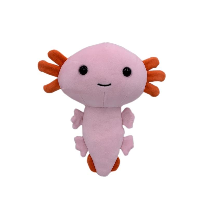Kawaii Axolotl Plush Doll For Kids Soft And Cuddly Cartoon Character Toy Pillow