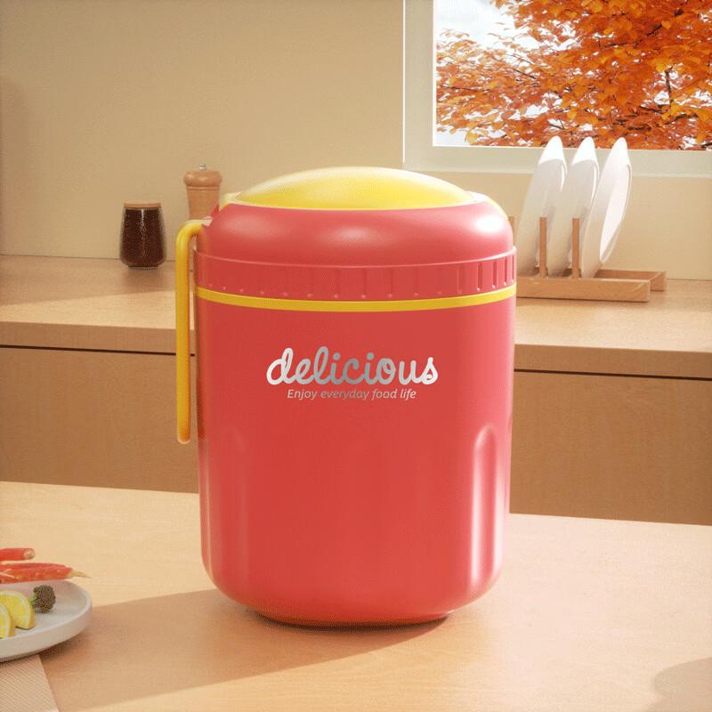 LiJia 304 Stainless Steel Insulated Food Jar with Spoon