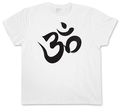 OM SIGN LOGO T-SHIRT India Shiva Buddha Govinda Buddhism India 3XL
