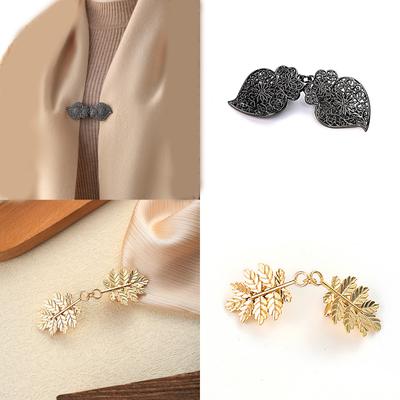 Vintage Schalclip für Damen Mehrzweck Cardigan-Verschluss Pullover Schalclips Kleidung Sicherheitsnadel Nähzubehör