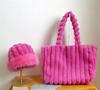 Sugar gourd big bag plush autumn and winter new cute shoulder tote fashionable large-capacity bag handbag