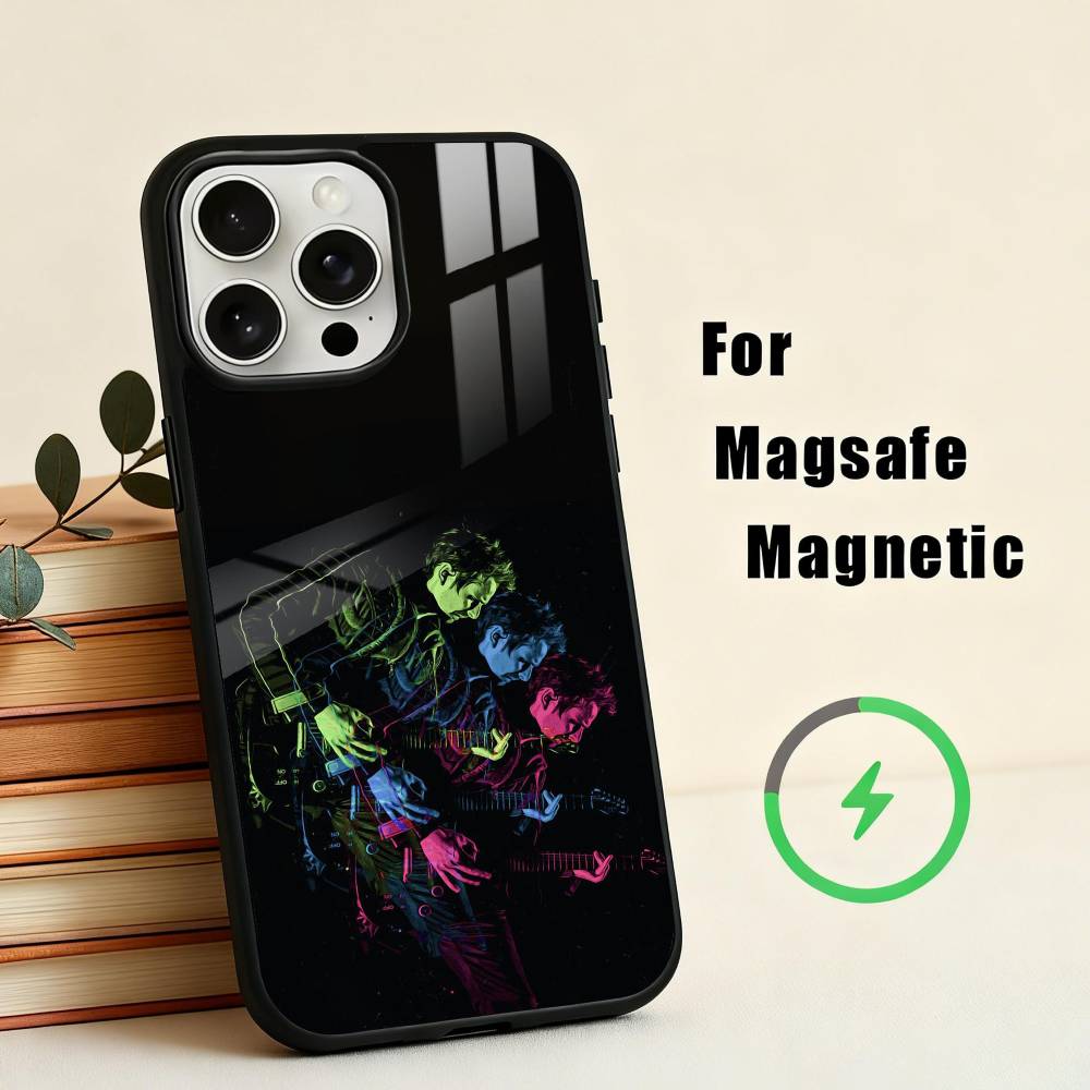 M-Muse B-Band Album   Phone Case For iPhone 17,16,15,14,13,12,Plus,Pro,Max for Magsafe Magnetic Wireless Charging