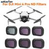 Filter for DJI Mini 4 Pro Lens Filters UV CPL ND Star Night NDPL Polarizer Camera Lenses for DJI Mini 4 Pro Drone Accessories