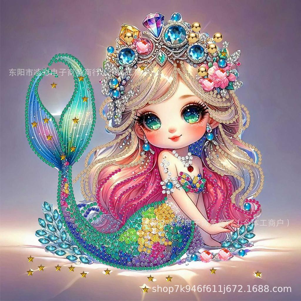 Special-Shaped Bright Diamond Handmade Diy Diamond Sticker Decorative Point Diamond Painting Water Acrylic Crystal Diamond Source Factory Full Diamond