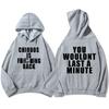 Lyric Hoodies Long Sleeve Sweatshirt Casual Grunge Men Women Pullovers Band Graphic Printing Sudaderas