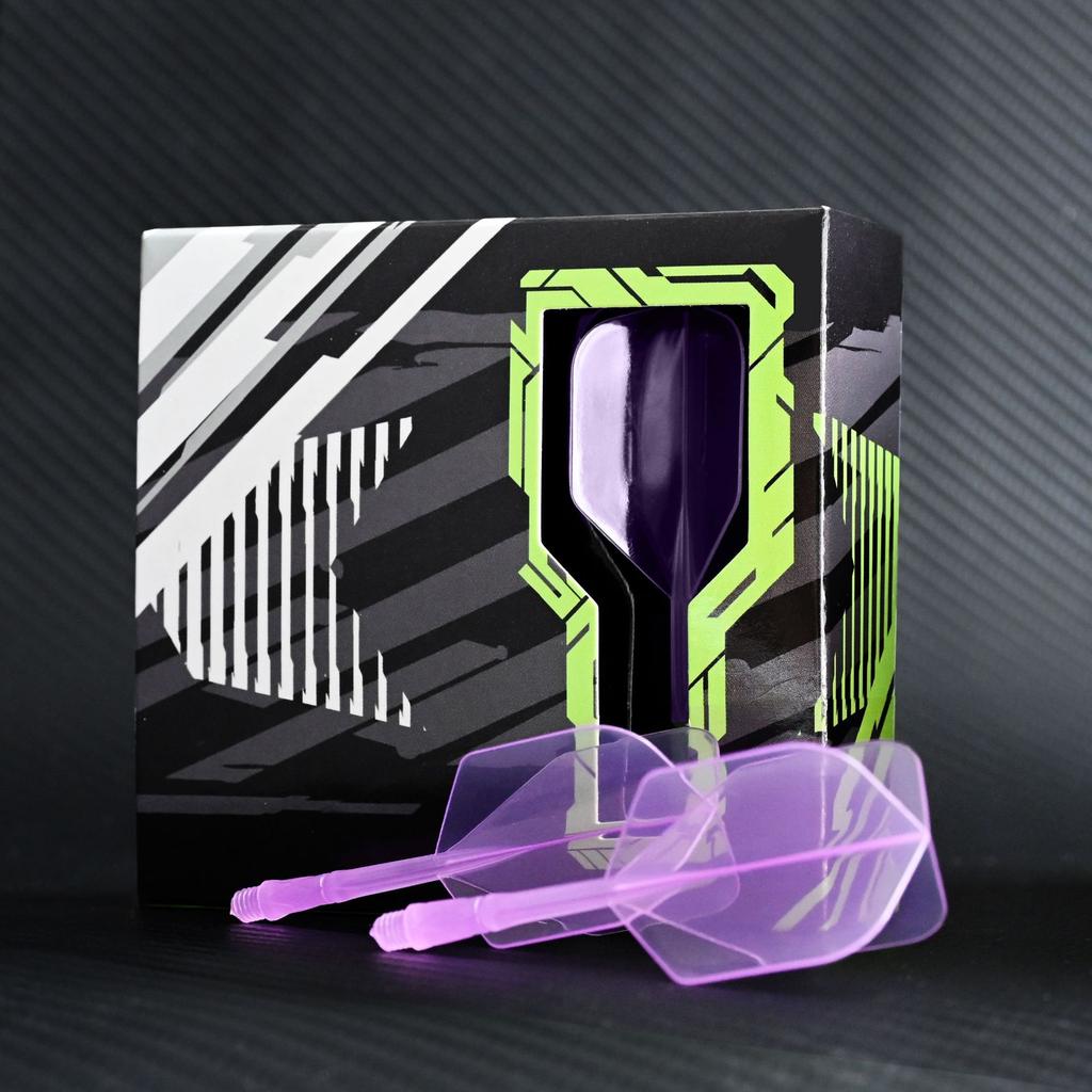 Dart Flights and Shafts,3pcs Standard Shaped Dart Flights and Stem,Professional Dart Accessories,Dart Flights Kit