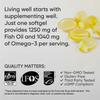 Pslalae - Omega-3 Fish Oil Capsules - Heart, Brain, and Joint Health