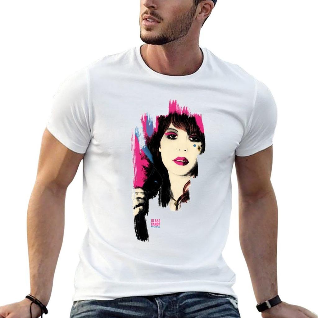 Glass Candy Fan TShirt Large Size Soft Cotton TShirt
