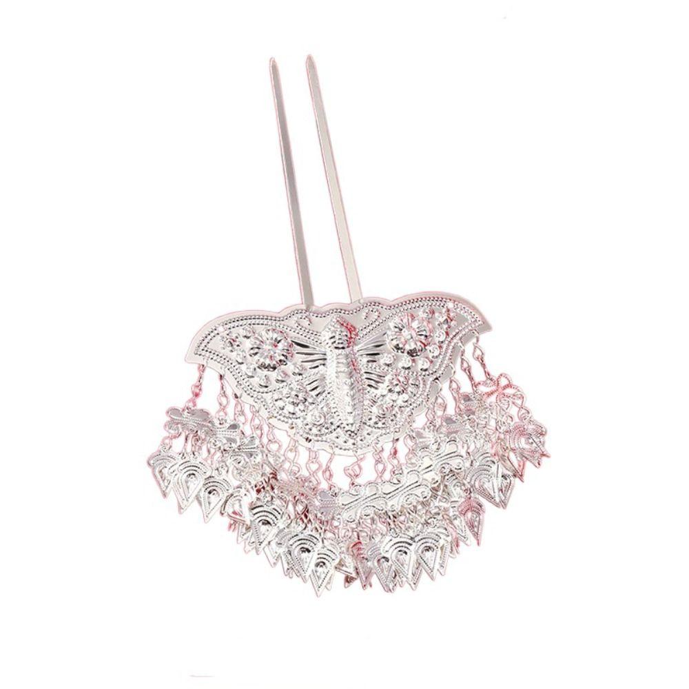 

Головной убор ханьфу головной убор мяо древний стиль головной убор U-образная расческа для волос инструмент для дизайна прически style5