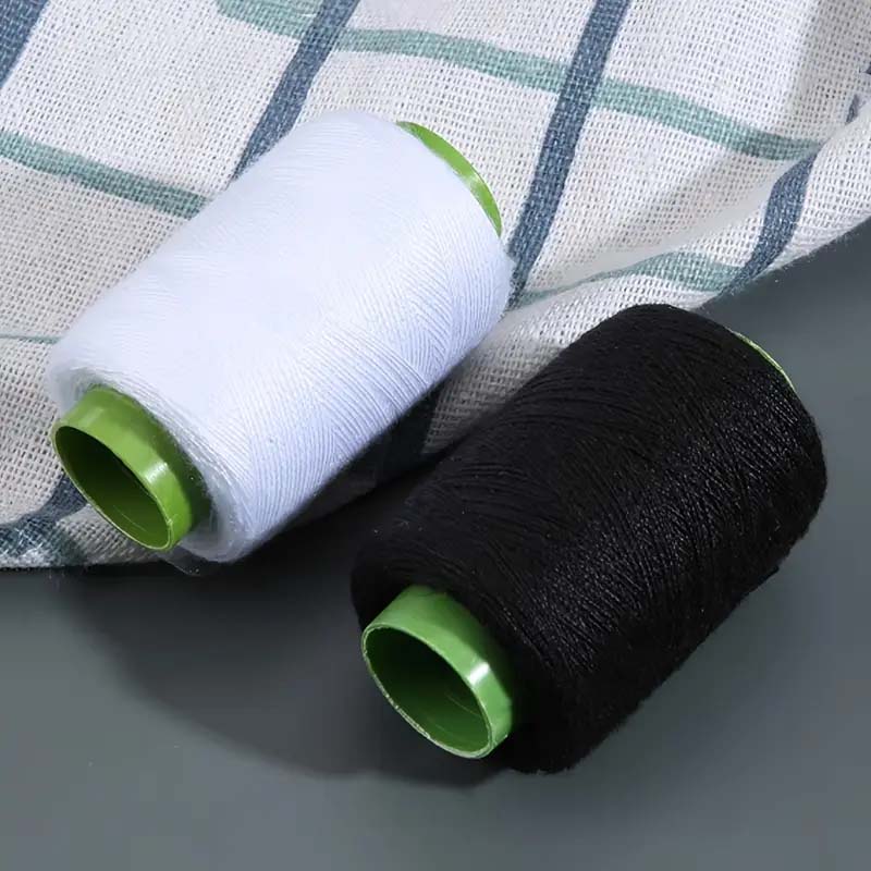 1 Set Durable Black/White Sewing Threads Assorted Hand Sewing Needles Embroidery Mending Accessories Sewing Crafts