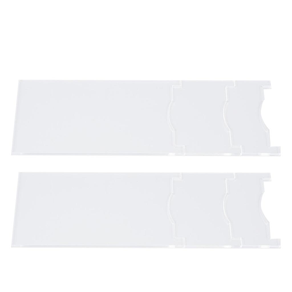 Möbel-Wandabstandshalter, 2 Sätze 7 bis 11 Zoll Acryl-Wandschutz für Schlafsofa Schrank 5 mm Dick Möbel-Wandstopper