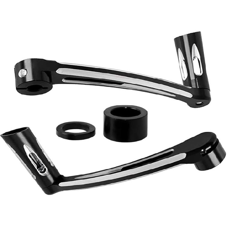 Motorcycle Gear Shift Shifter Lever Pedal, Motorcycle Brake Arm Lever Pedal Shifter Peg, 1997-2017 Compatible with Harley Touring Road Glide Fatboy