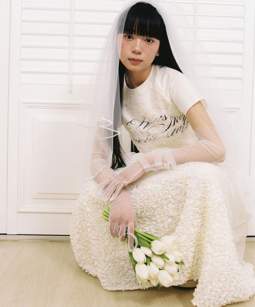 NICEGHOSTCLUB Ffats Flower Shop Layered Tee_Ivory(Ng2Gsut583A)