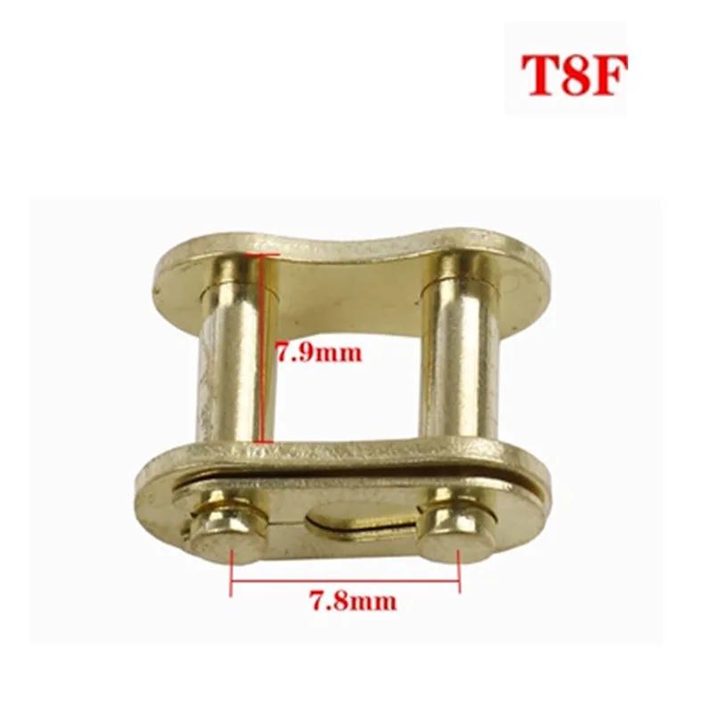1pcs Motorcycle Chain Buckle Ring Link 25H T8F 420 428 520 530Chain Connector Master Joint Link Motorcycle Accessories