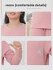 Plus Size Kids' Wool Silk Fall & Winter Underwear Set: Warm Shirts & Trousers for Teens