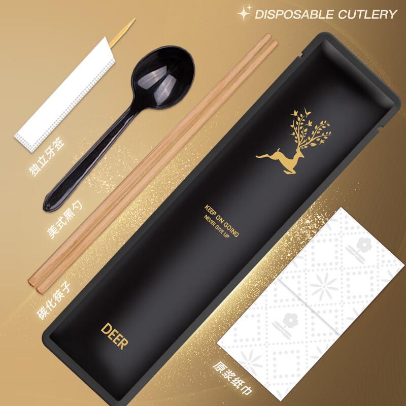 

Commercial Bamboo Chopstick & Spoon Set