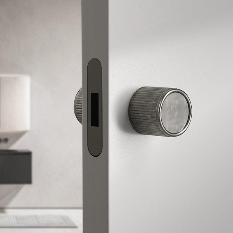 Minimalist Universal Indoor Door Handle Set for Bedroom and Bathroom