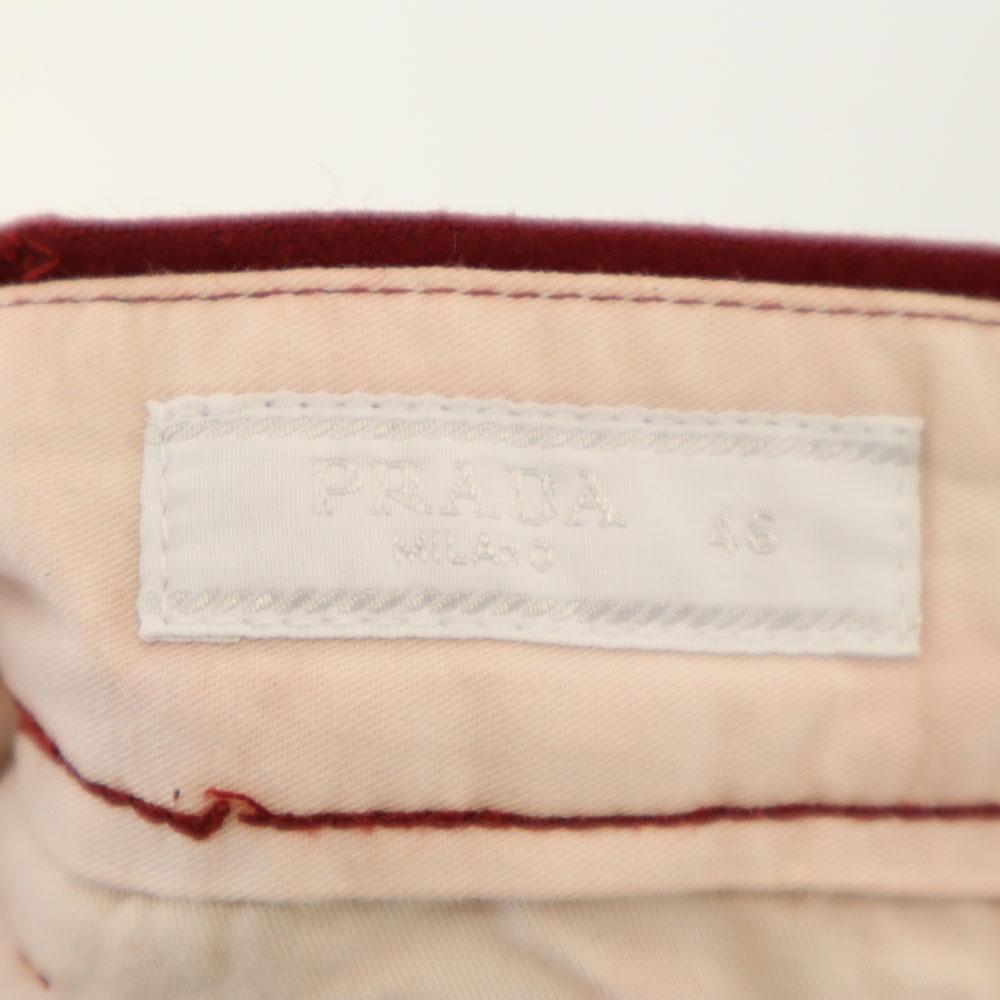 PRADA Made in Bulgaria Wool pants 46 Red series Men's Used
