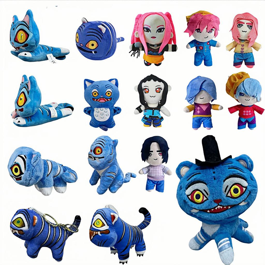 Cacciatori di Demoni Peluche Tigre Cacciatori di Demoni Accessori Kpop Giocattolo Peluche Tigre Bambola K Pop Merchandising Cacciatori di Demoni Regali di Compleanno per Bambini