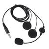   7.1mm Motorcycle Headset, Bilateral Helmet Headphone with Call Stereo Sound for Outdoor Motorbike  