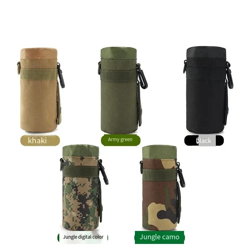 

Тактична сумка для пляшки з водою Molle Тримач для сумки На відкритому повітрі Подорожі Кемпінг Піші прогулянки Велоспорт Риболовля Полювання Пляшка з водою Переноска для чайника