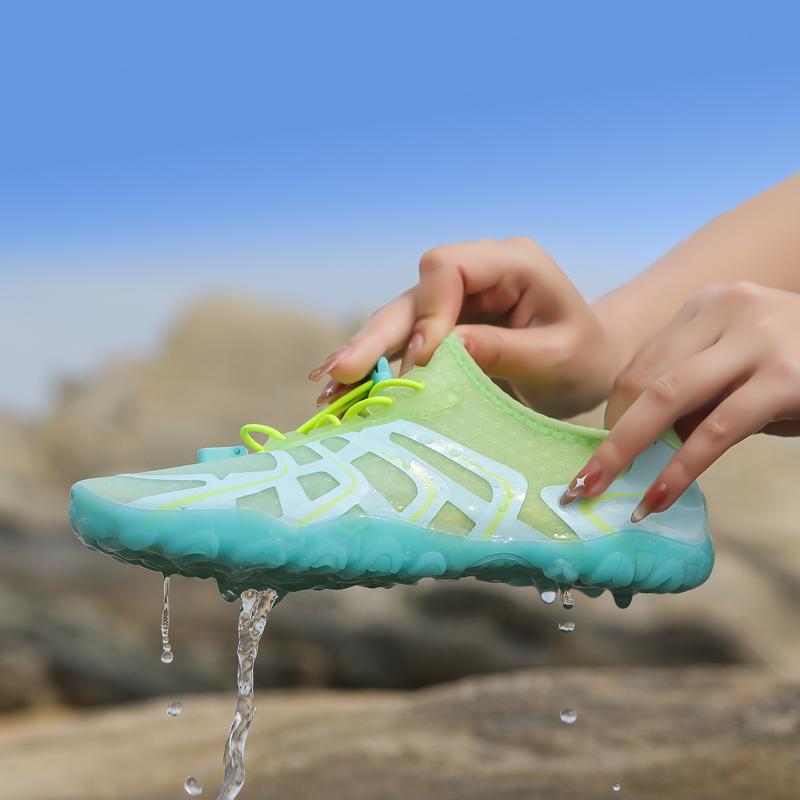 Muži Barefoot Aqua Boty Ženy Plážová Bota do vody Rychleschnoucí Plavkové sandály Drenáž Proti proudu Brodění Tenisky Pro Fitness Jóga Potápění Turistika Surfování Kempování