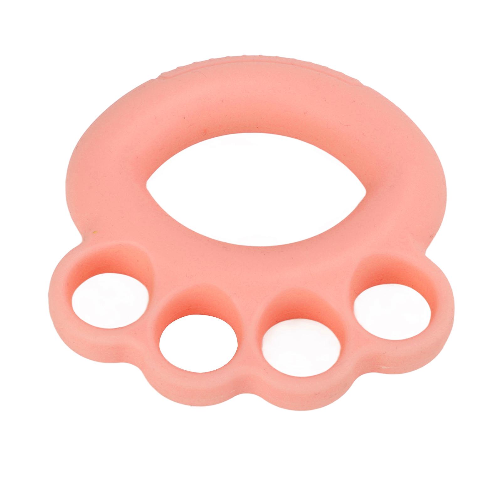 

Тренажер для пальцев, кистевой эспандер, усилитель, силиконовый для детей, взрослых, розовый ярко-розовый