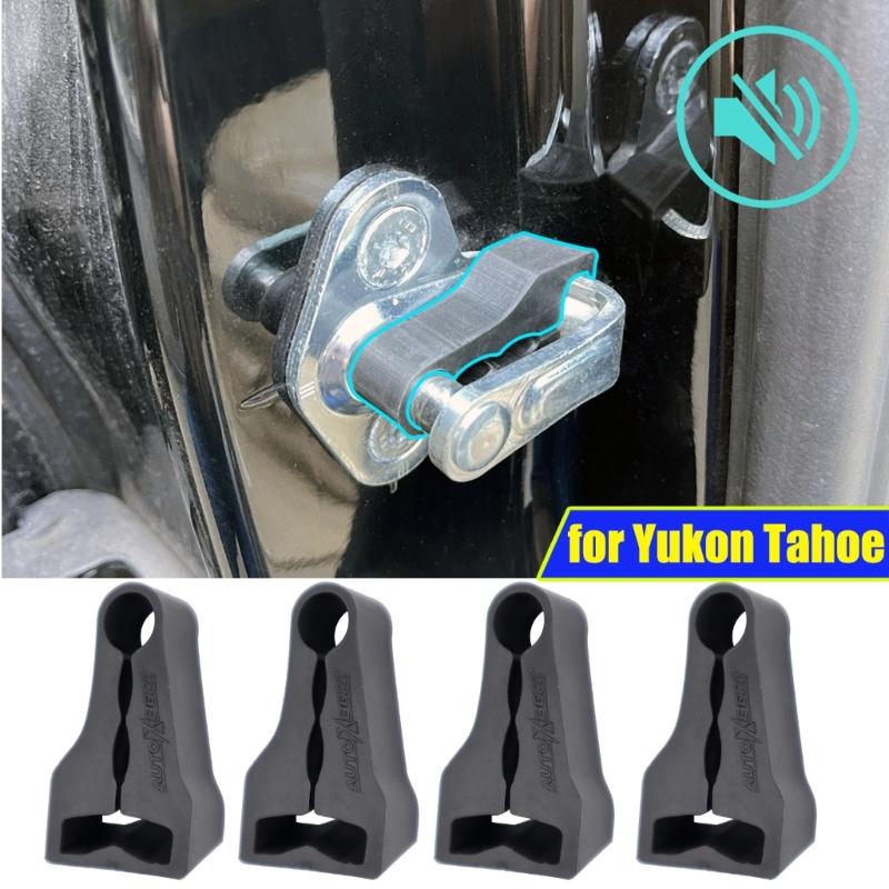 Verbesserungen Auto Türschloss Dämpfungspad Set Leise Auto Türschloss Dämpfer Set Geräuschdämpfer für Autotüren Einfache Installation