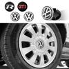 2026 Hot For VW VOLKSWAGEN 4PCS 56MM/65MM/66MM Car Wheel Center Caps Tyre Rim Hub Cap Cover Stickers Badge For Volkswagen VW R G