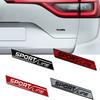 JBIW9 Metal Sport Line Grille Sticker Car Rear Trunk Body Emblem Badge for Skoda Yeti Octavia Superb Fabia Kamiq Karoq Kodiaq Rapid