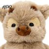 Cruelty-free Stuffed Toy Highland Cow Animal Soft Running Calf Plush for Kids Strong Stitched Cuddle Hugging Plushie Boys Girls Portable